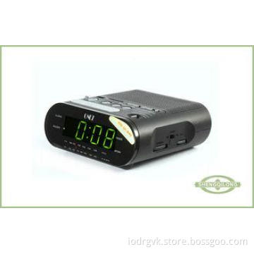 Automatic Blue Tooth Tabletop Clock Radio With A CR 2032 Ba